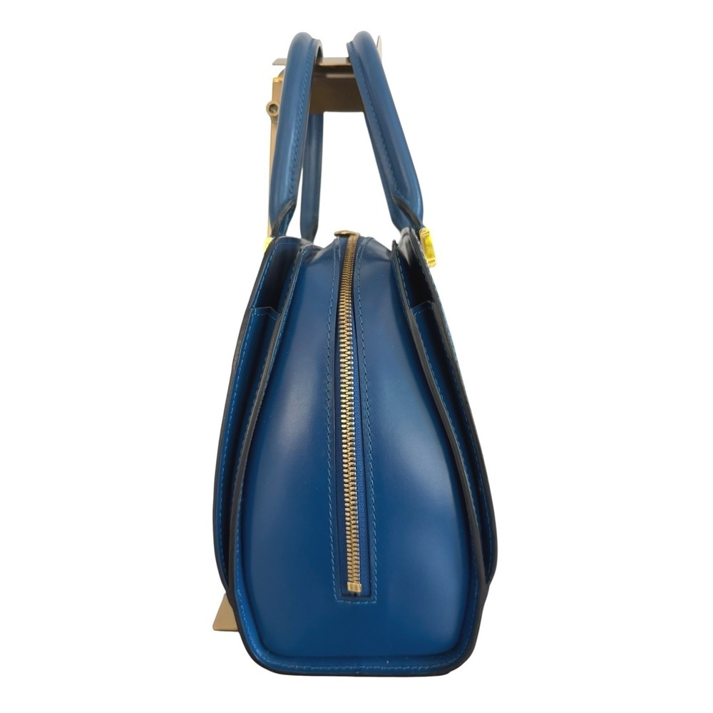 Louis Vuitton Pont Neuf PM Toledo Blue Epi Leather Satchel Top Handle Bag - Picture 5 of 16